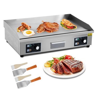 29” electric griddle 110v 2 burner