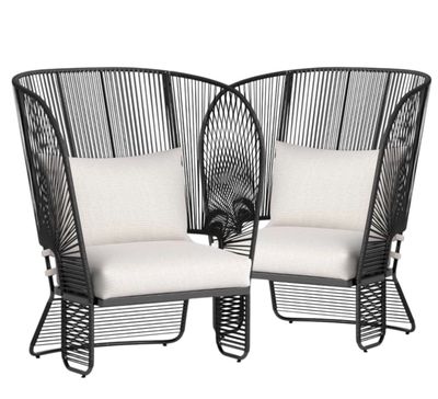 Mackworth Patio Statement Chair Black SET OF 2