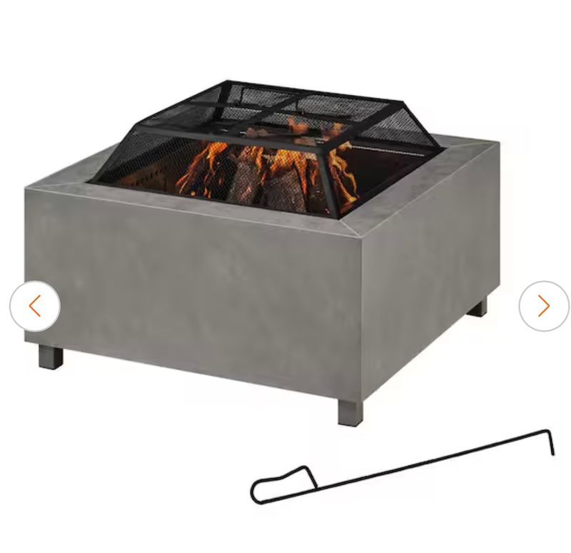 1007503417 - gray 31” fire pit
