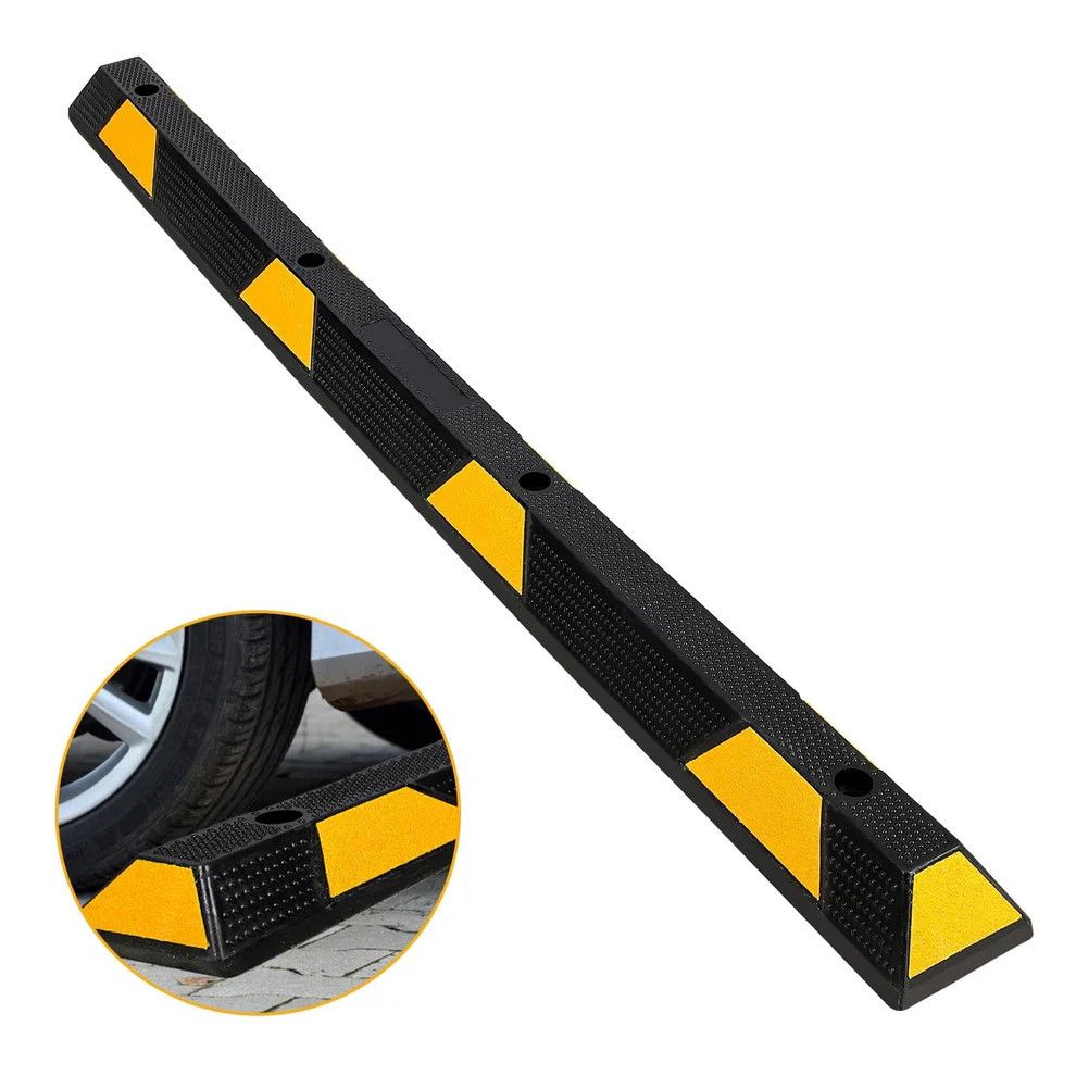 72" Rubber Parking Lot Stoppers