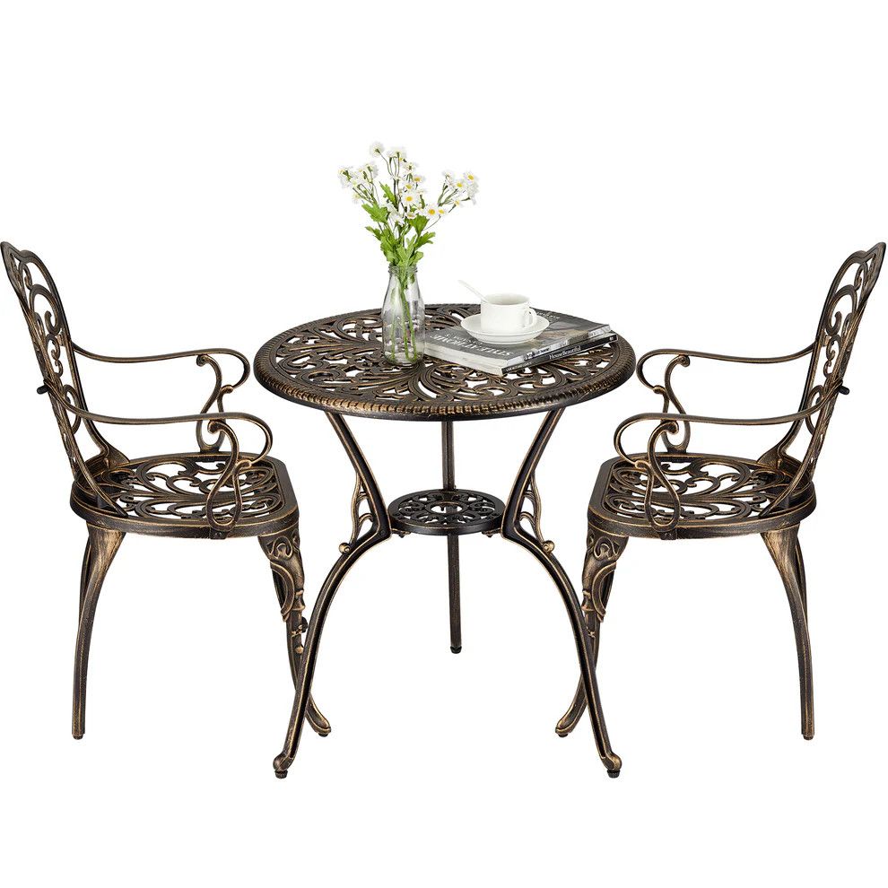 Metal Patio Table Set Of 3