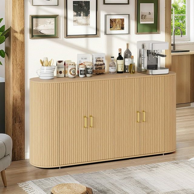 63" Buffet Sideboard Cabinet