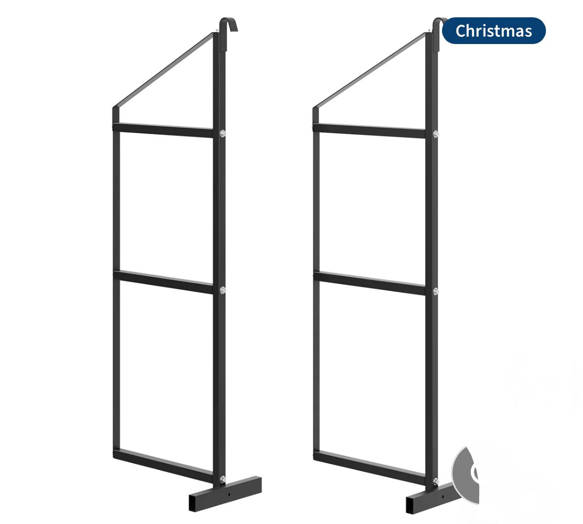 Shipping container shelf brackets