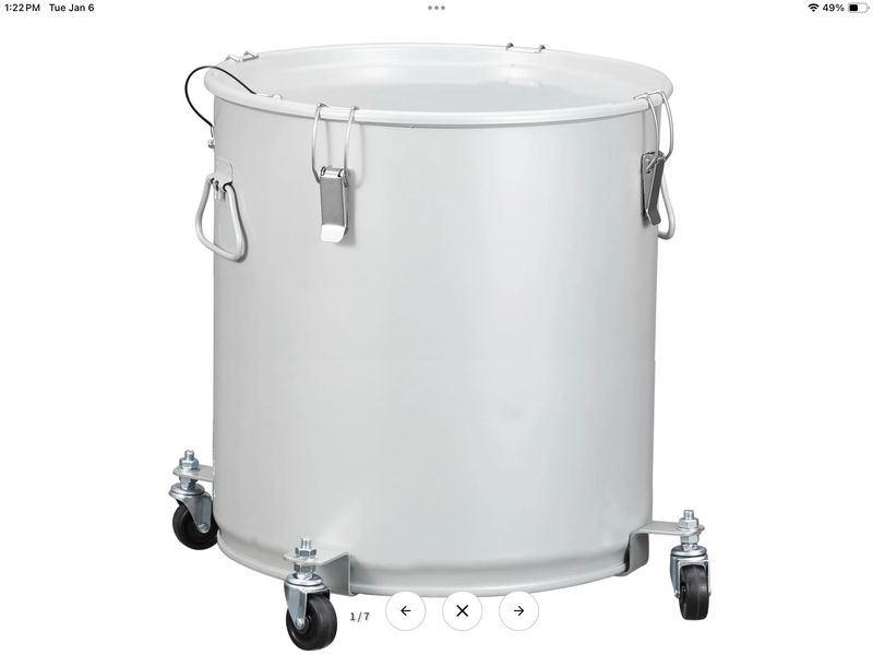 Fryer grease bucket 16 gallon