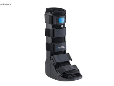 United Ortho Air Cam Walker Fracture Boot, Medium, Black