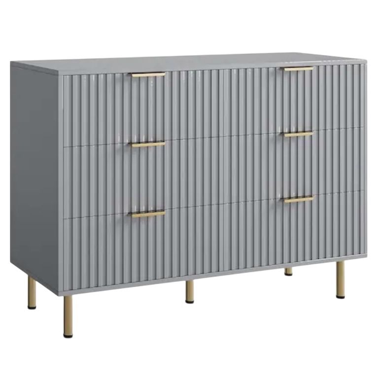 6 Drawer Wide Dresser