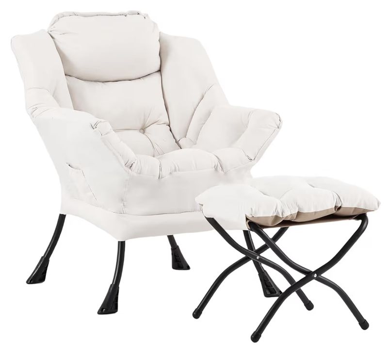 Lazy chair and ottoman