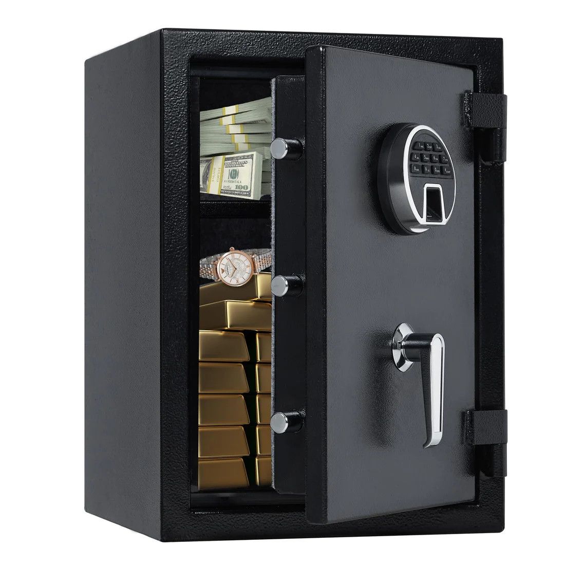2 cuft  fireproof digital safe with fingerprint