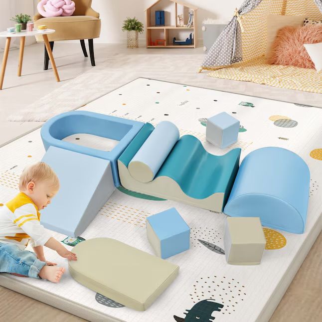 8 in 1 Soft Climb and Crawl Foam Playset