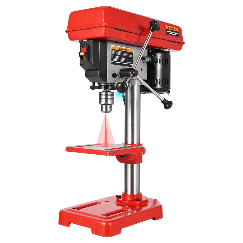 8" Benchtop Drill Press with Laser Ray