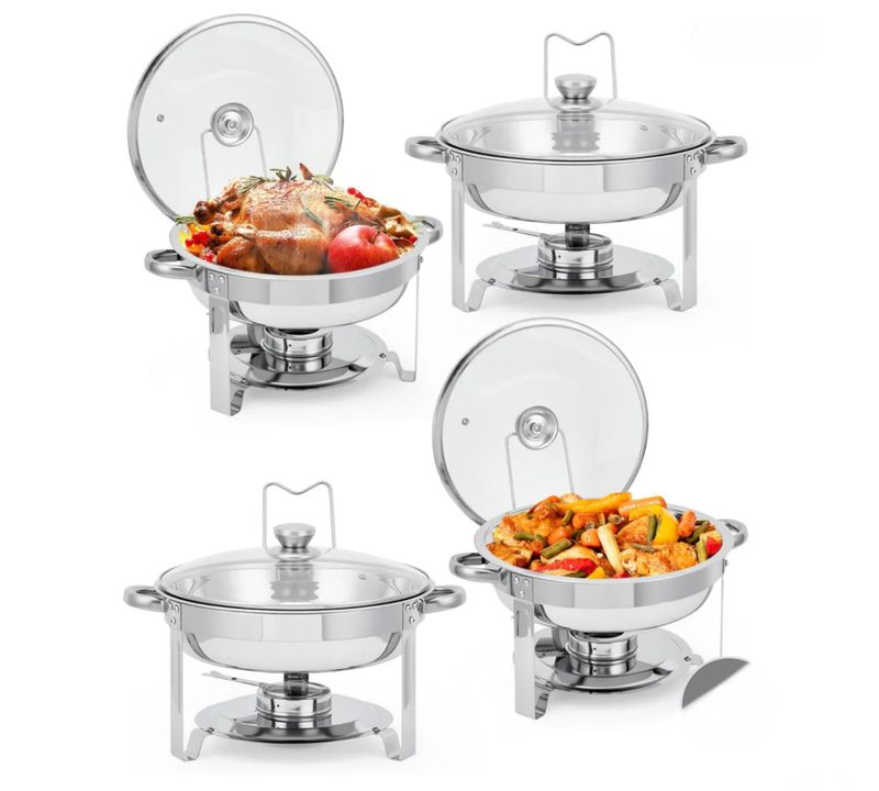 Chafing  dishes, set of four
