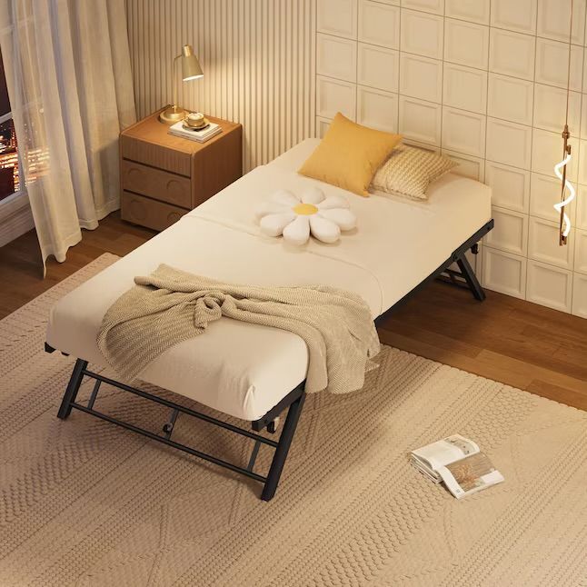 Twin Pop Up Trundle Bed Frame