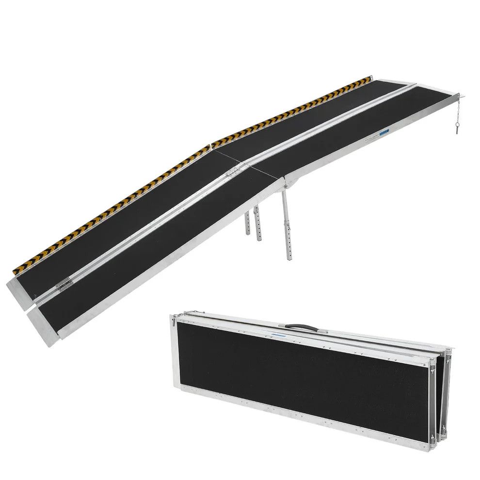 10FT Portable Aluminum Wheelchair Ramp