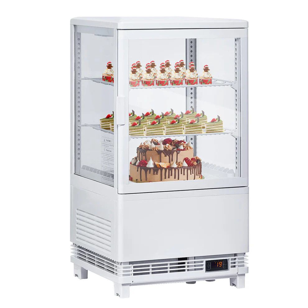 2.1 cuft double door display fridge - cosmetic repair