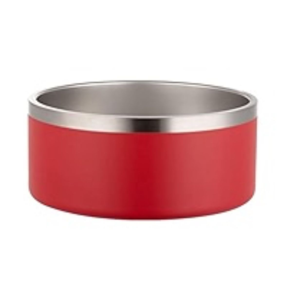 DW-700RD: SARGE REEDY 640Z DOUBLE-WALL PET BOWL - RED
