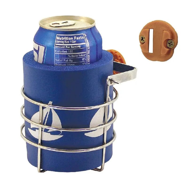 SL52110: SHORELINE MARINE 3.75" SWIVEL GIMBAL MOUNT DRINK