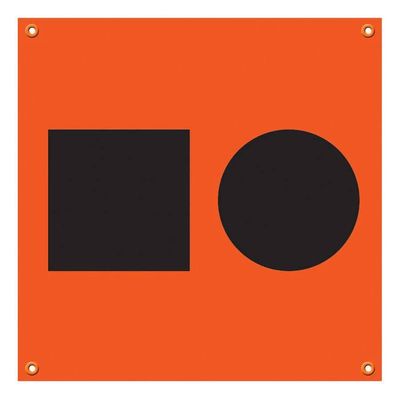 SL52401: SHORELINE MARINE 36" X 36" S.O.S. DISTRESS FLAG