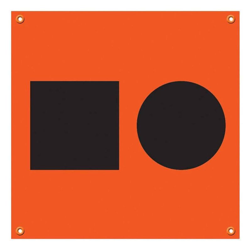 SL52401: SHORELINE MARINE 36" X 36" S.O.S. DISTRESS FLAG