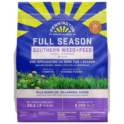 100551202-PENNINGTON 25.6LB FULL SEASON SOUTHERN WEED &amp; FEED