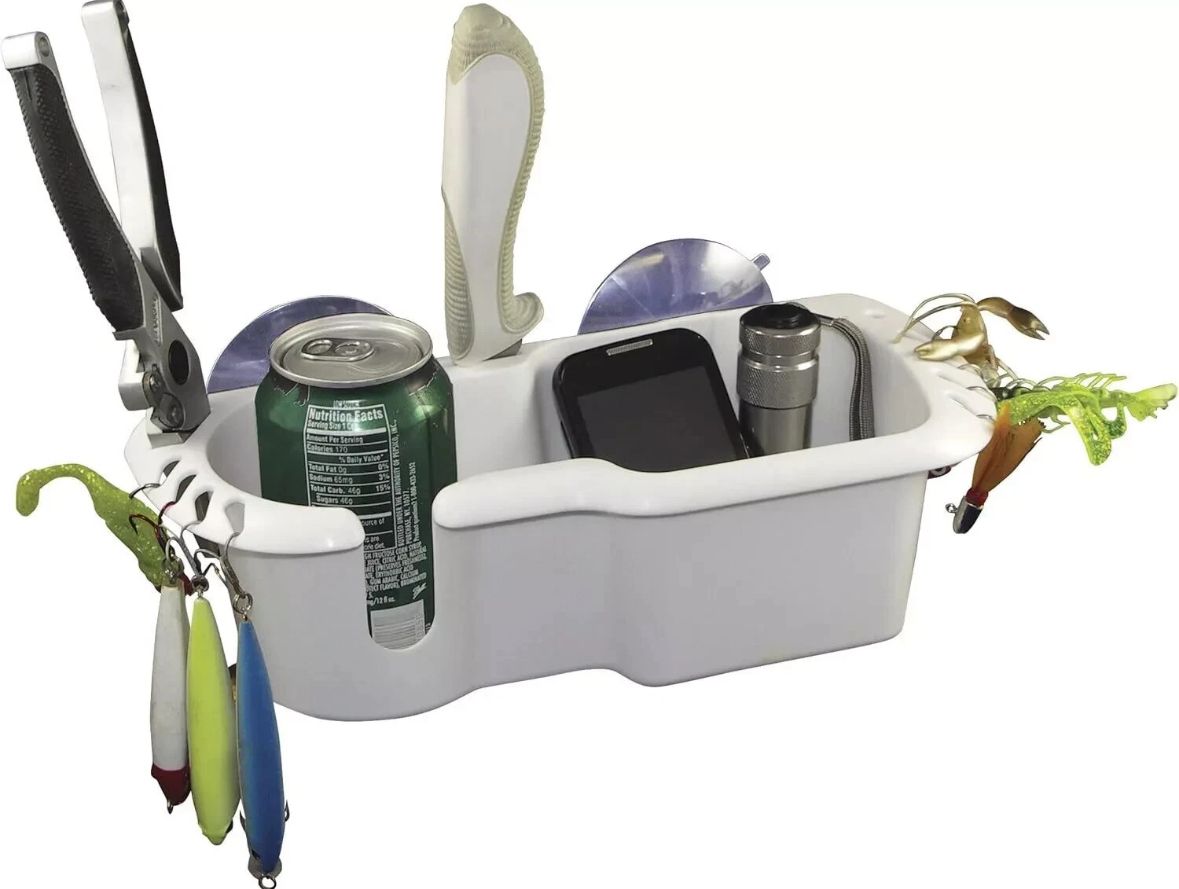 SL76642: SHORELINE MARINE GEAR CADDY W/ SUCTION CUPS