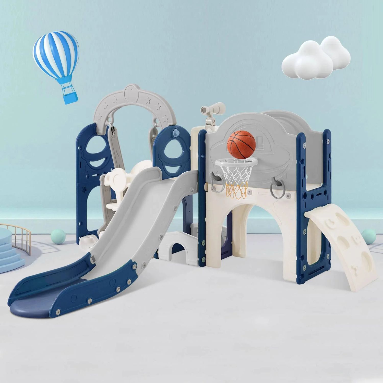 Toddler Slide and Swing Set