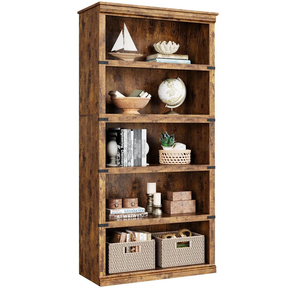 5 Tier Book Shelf Farmhouse