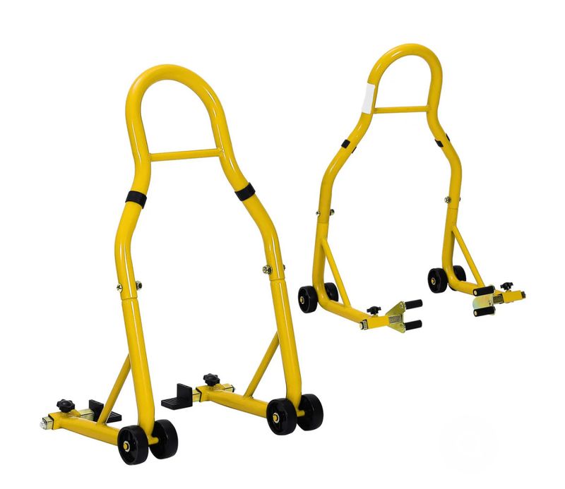 Motorcycle stand lift set