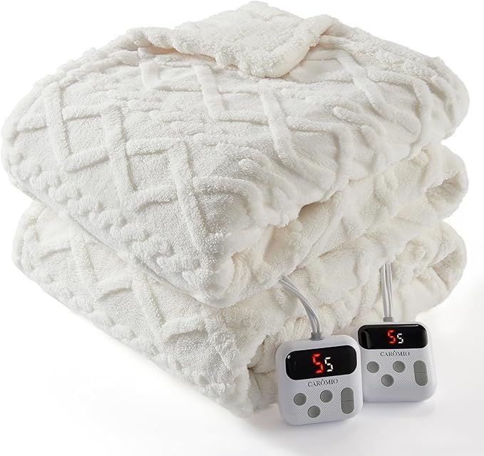 CAROMIO Electric Blanket Queen Size
