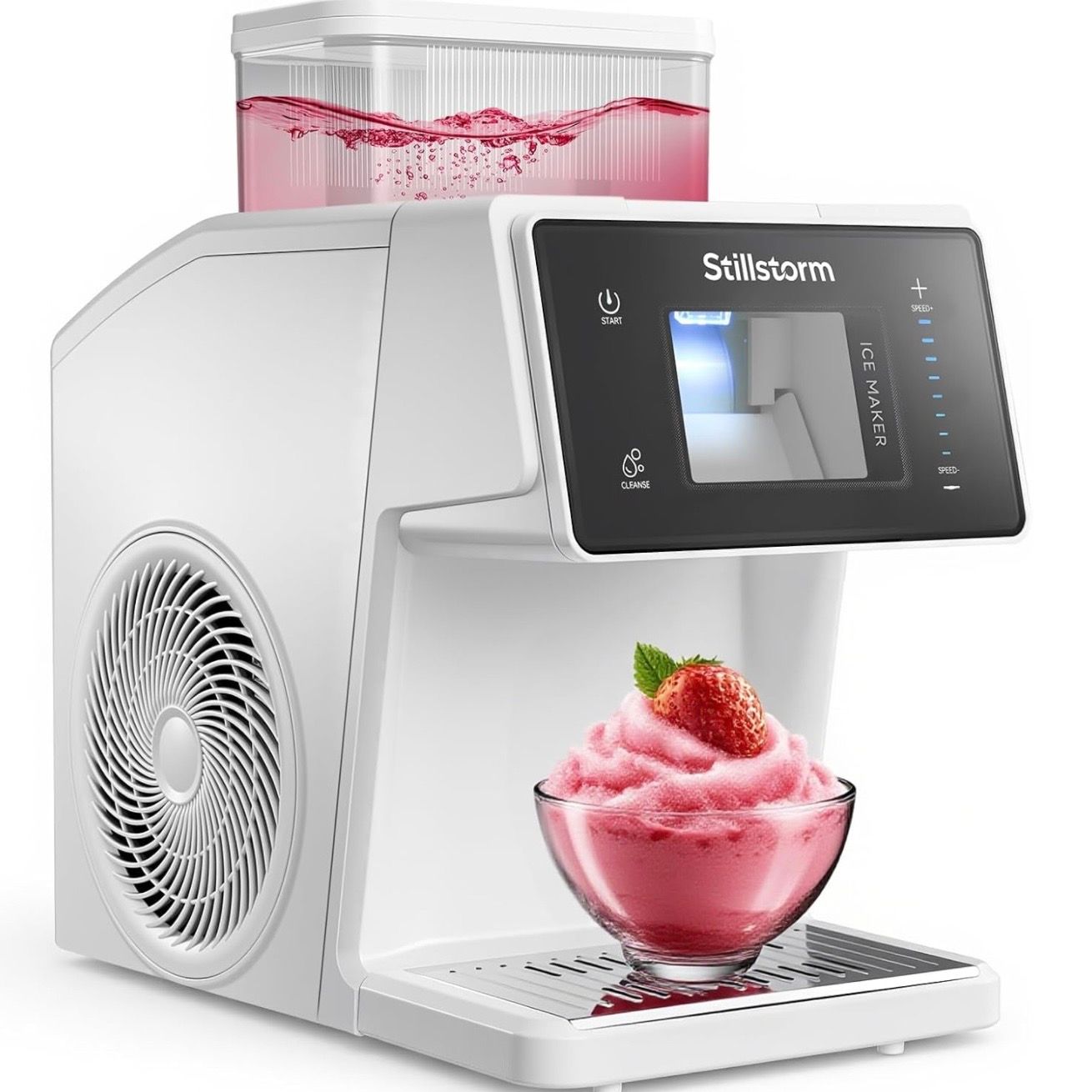 Stillstorm Shaved Ice Machine Snow Cone Maker No Ice Needed
