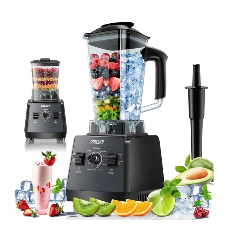PRASKY Max.2400Watts/1000Watts Professional Blender