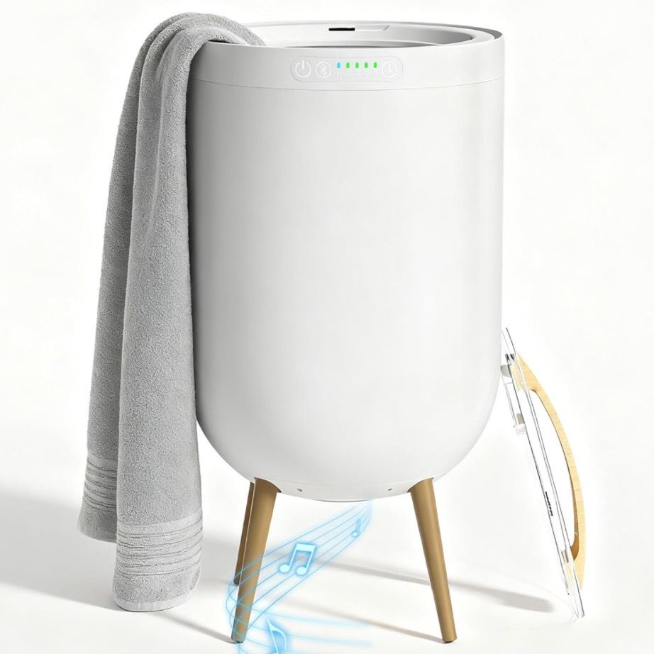 Luxury Towel Warmer Bucket, 23L Large Towel Warmers for Bathroom