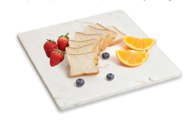 16x16 Inch Large Marble Slab Pastry Board