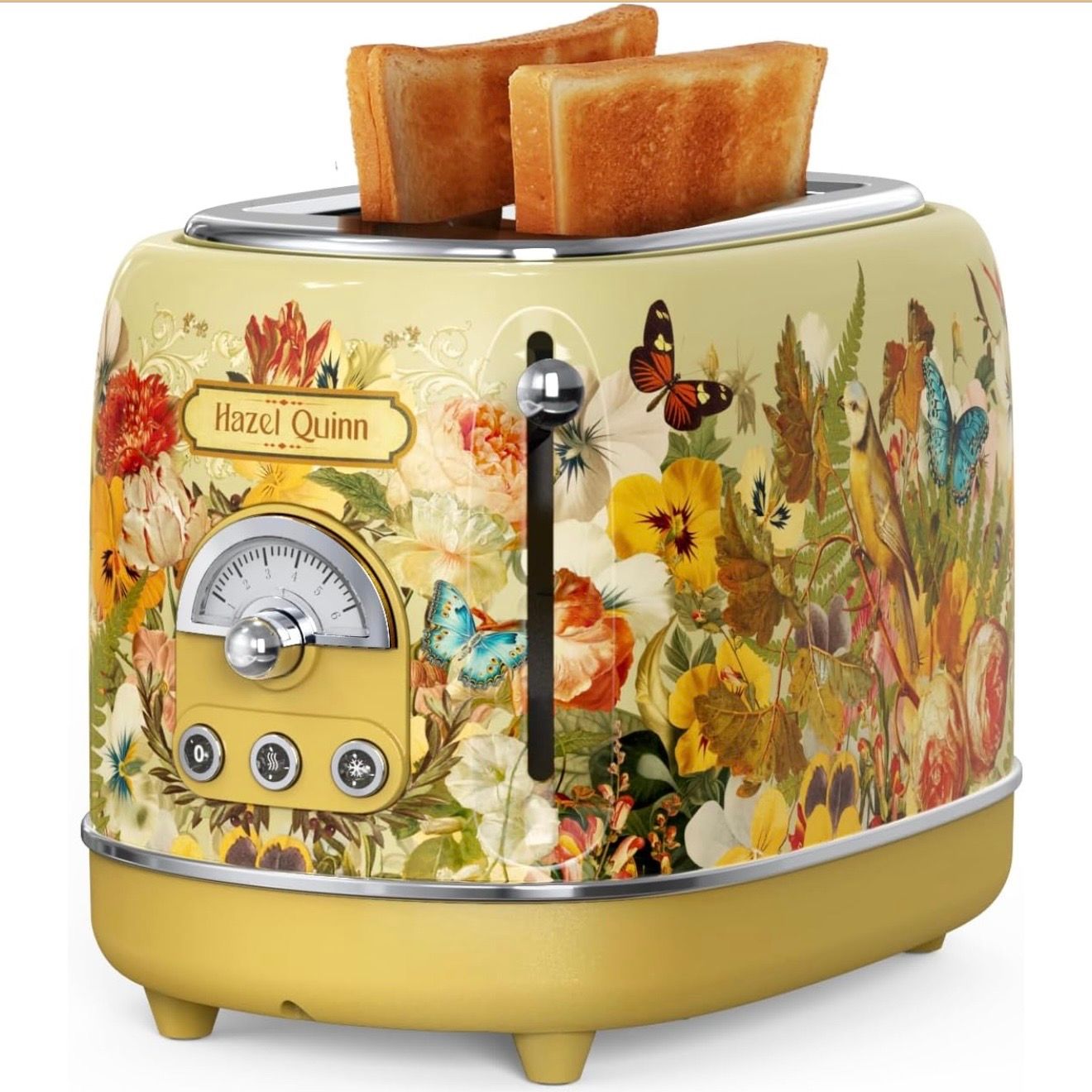 Hazel Quinn X Eduardo Recife Collaboration 2-Slice Retro Toaster