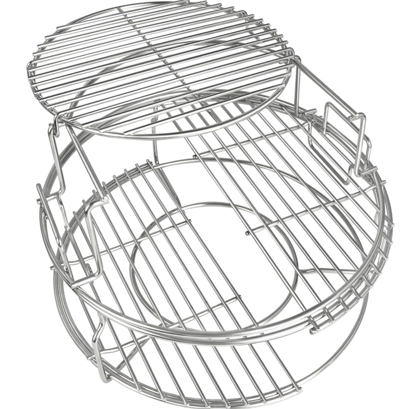 5 Piece Expander Rack for Big Green Egg Medium Replacement Kit Grill Racks