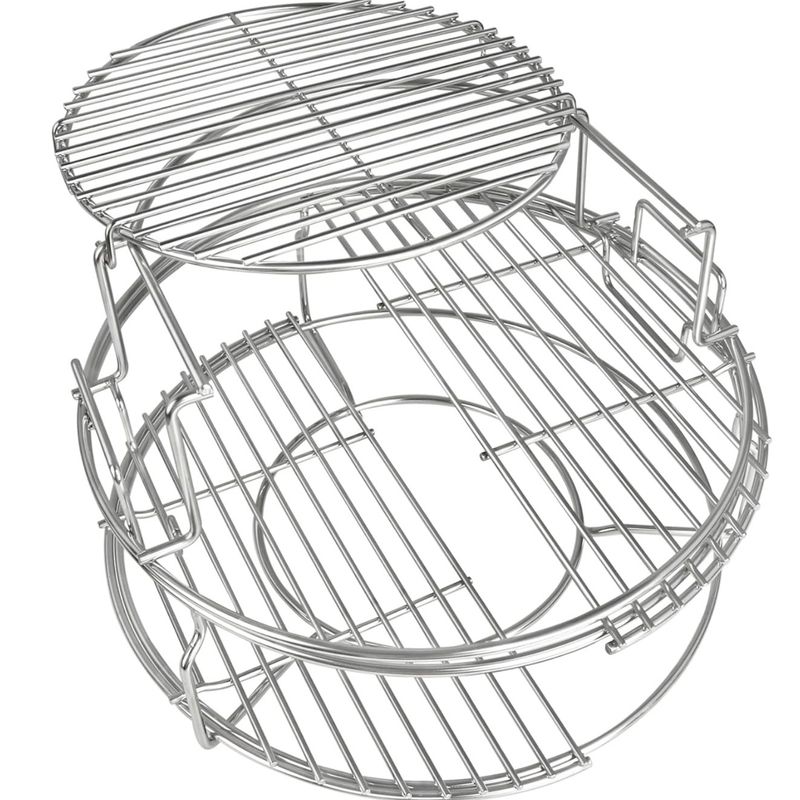 5 Piece Expander Rack for Big Green Egg Medium Replacement Kit Grill Racks