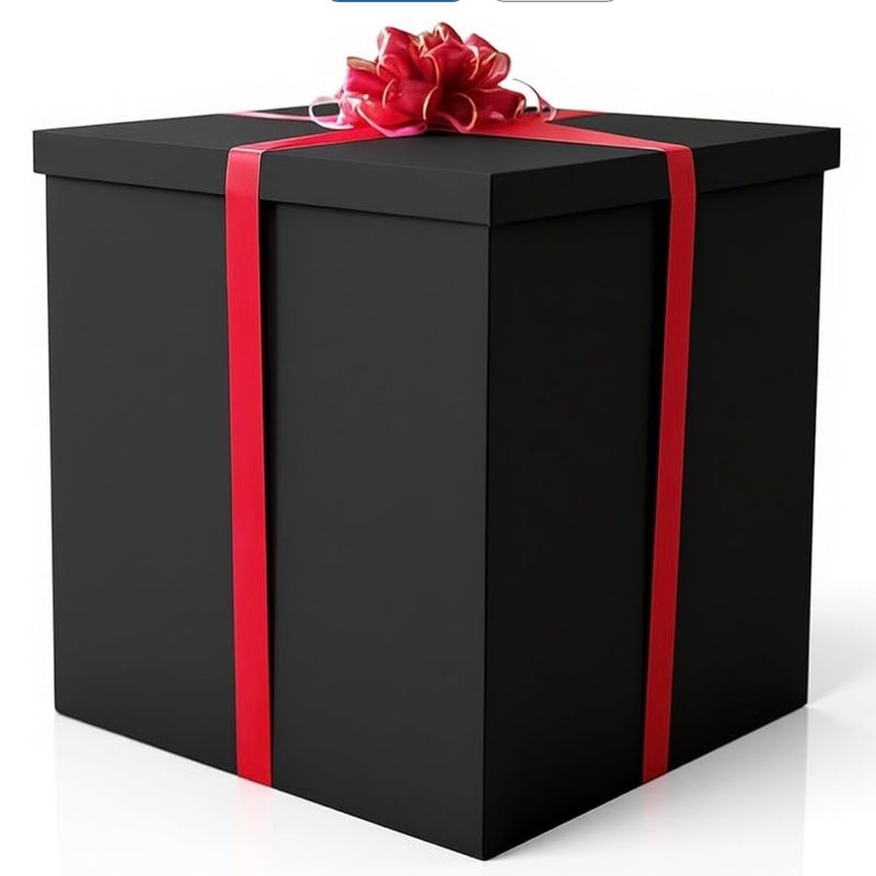 Extra Large Gift Box with Lid 28x28x28 Inches