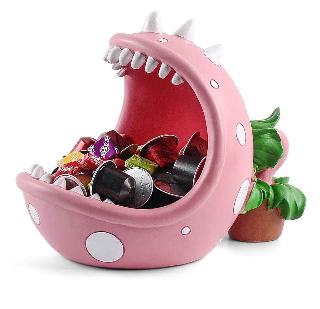 Piranha Plant Large Candy Bowl For Candy Dish or Keys