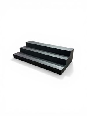 Liquor Bottle Stand - 24 Inch 3 Tier Liquor Bar Bottle Display Shelf, Holds 18 Bottles