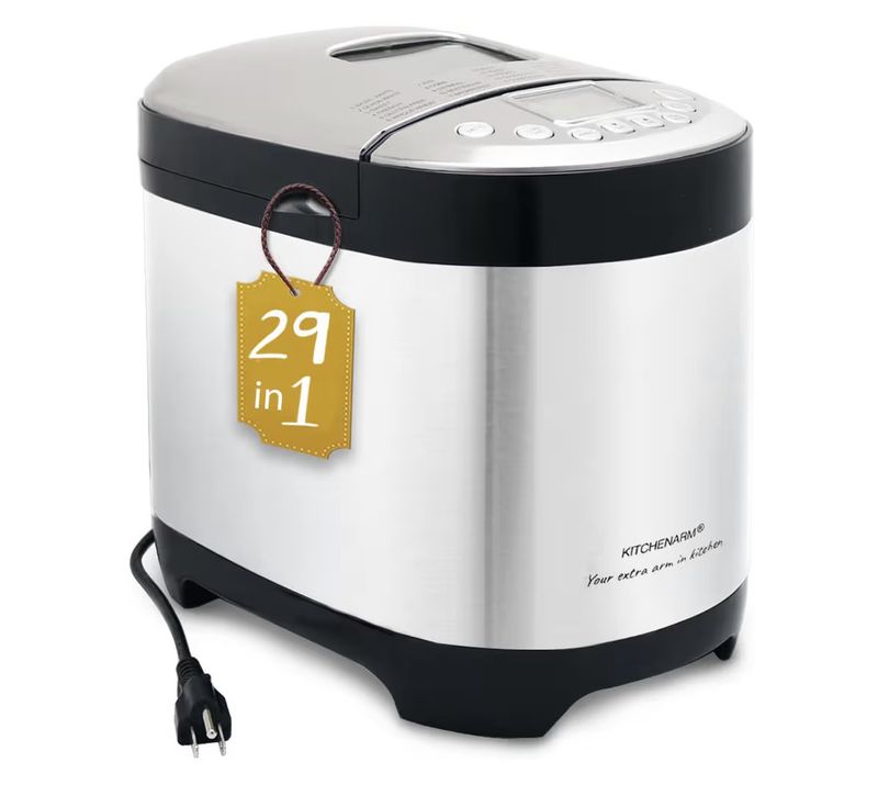 29-in-1 SMART Bread maker Machine with Gluten Free Setting 2LB 1.5LB 1LB