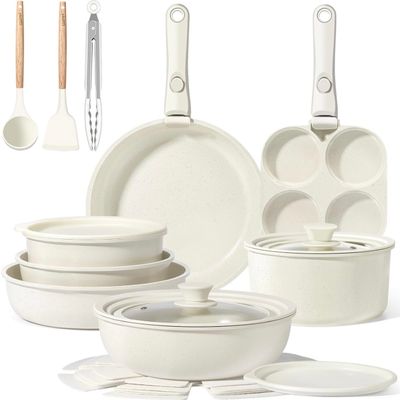 GiPP Ceramic Pots and Pans Set Non Stick