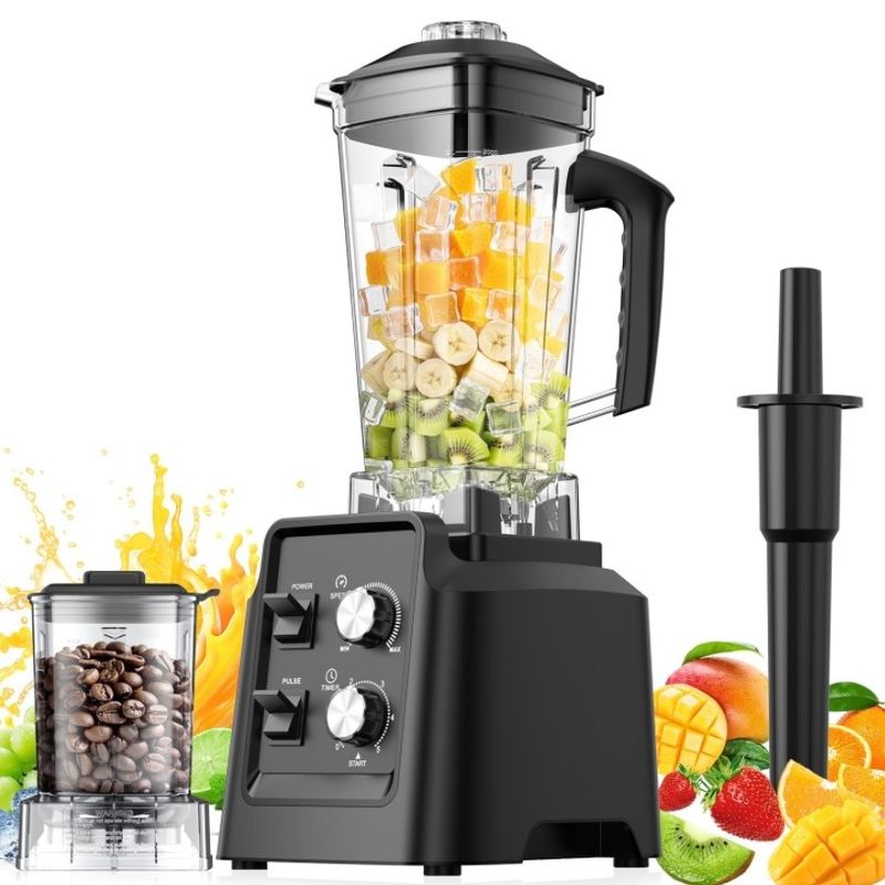 Blender with 68Oz. Pitcher &amp; 20Oz. Grinder, 28000 RPM
