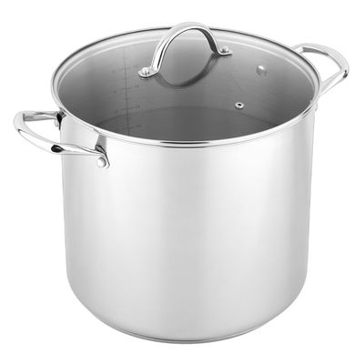 GreatChef Stock Pot Stainless Steel (20 Quart)
