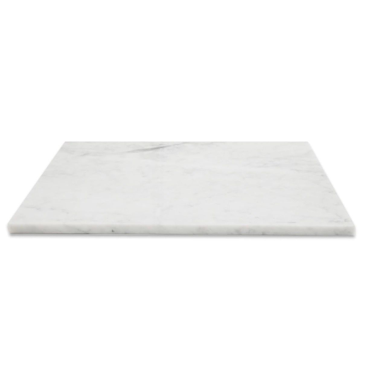 Diflart Natural Marble Pastry Board for Kitchen, 16x20 Inch