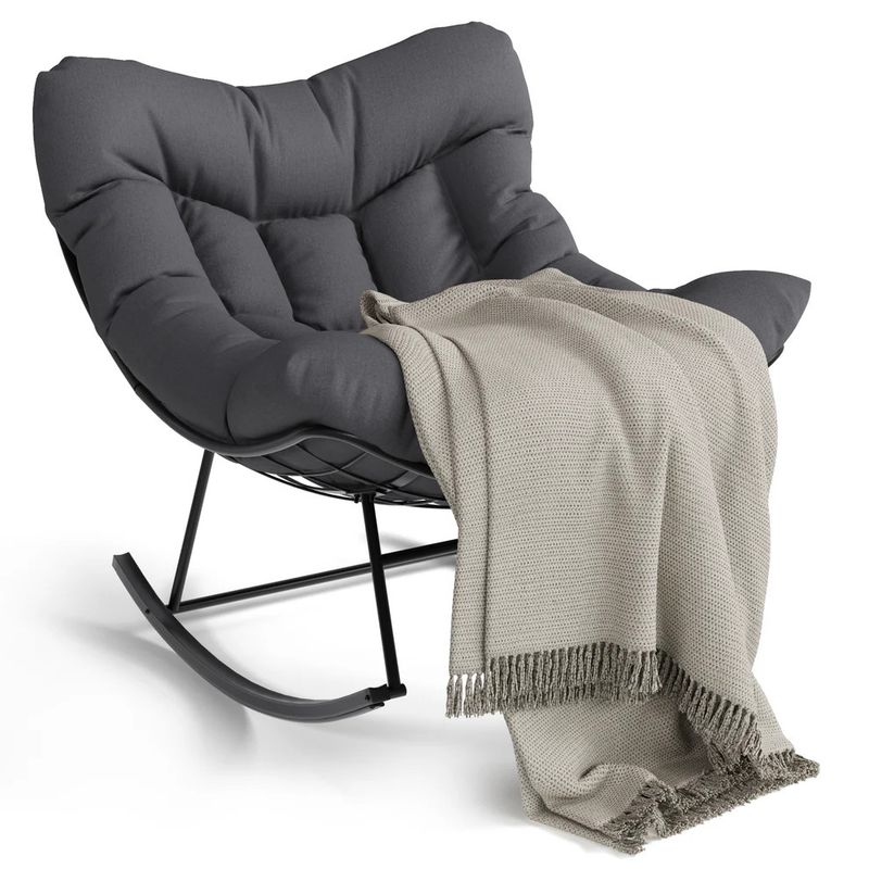 Papasan Rocking Chair