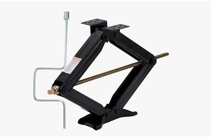 24 in Scissor Jack With Crank Handle