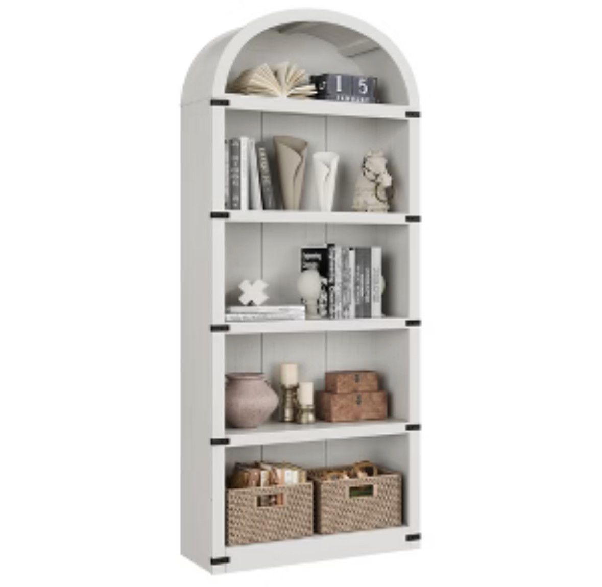 Arched bookcase