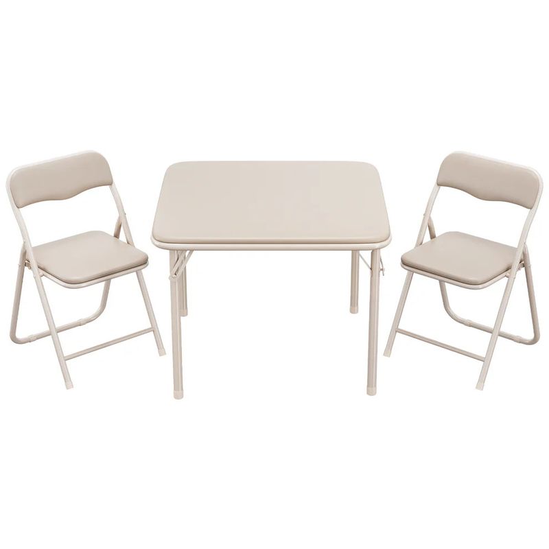 Boys and Girls Folding Table and Chairs Set