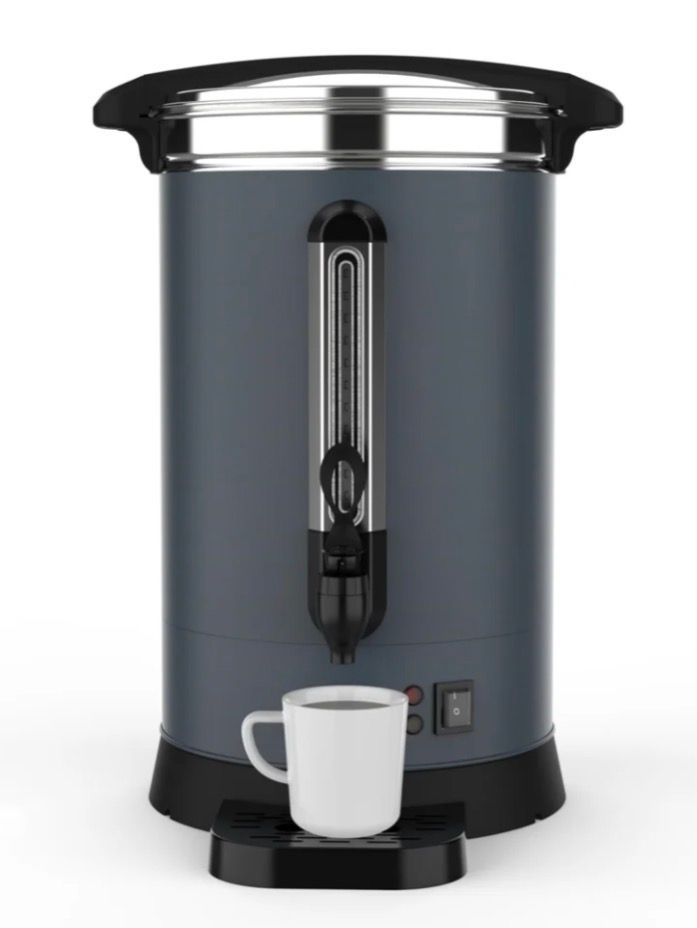 14 L Coffee Pot, Hot Water Dispenser, Gray