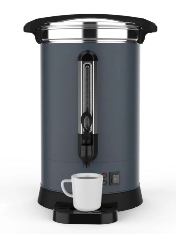 14 L Coffee Pot, Hot Water Dispenser, Gray