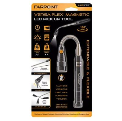 3 LED Telescoping Pickup Tool w/ Dual Magnet